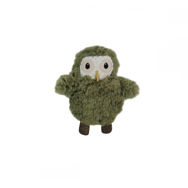 Bark-a-Boo Amber Woodland Uggla med Platt Squeaker Begränsad tid