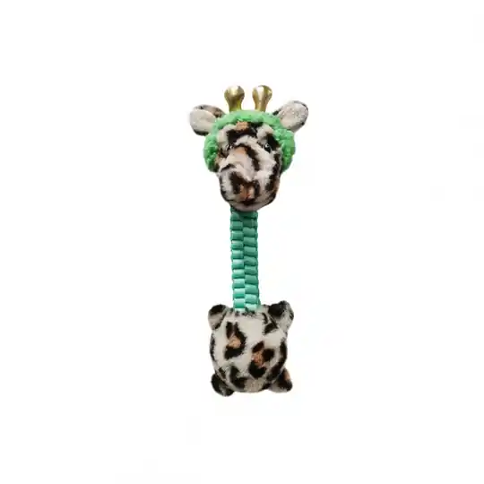 Sänkt pris Bark-a-Boo Marshmallow Jungle Giraff med Lång Hals