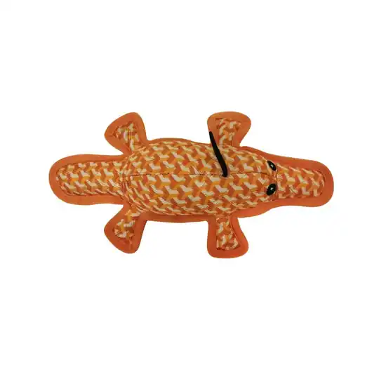 Bark-a-Boo Tough Toys Krokodil Orange Lägg i varukorgen
