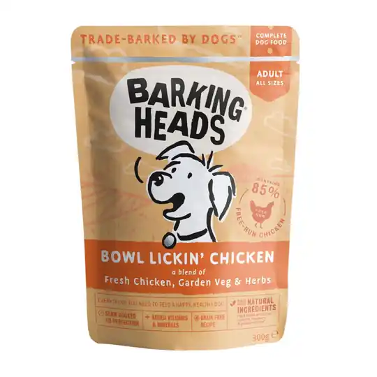 Erbjudandepris Barking Heads Bowl Lickin Chicken 300 g