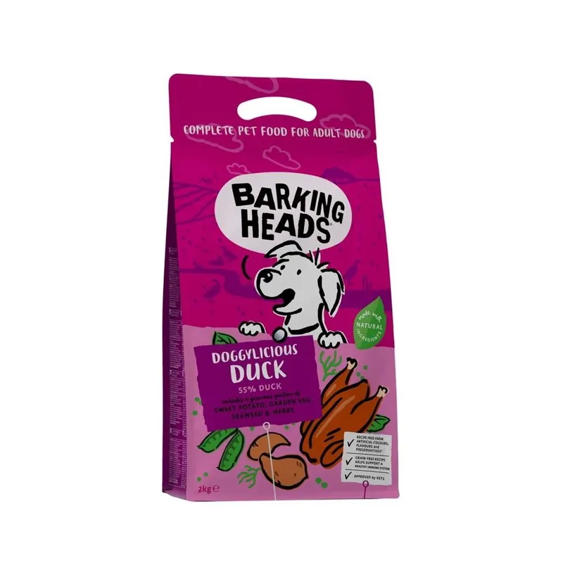 Beställ idag Barking Heads Doggylicious Duck (2 kg)