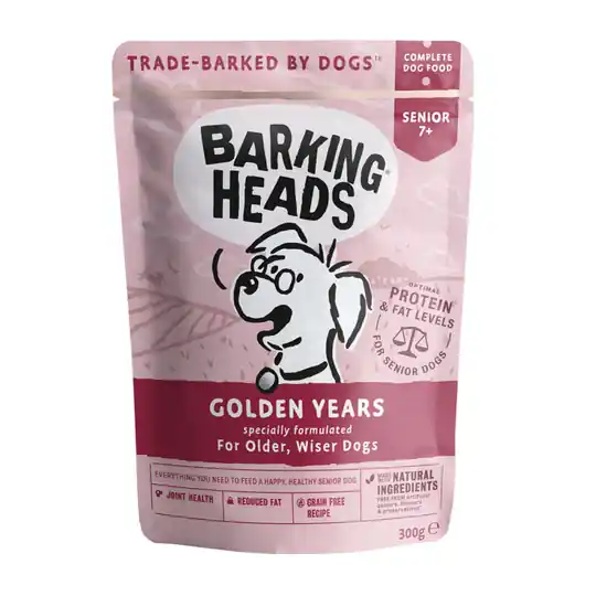 Begränsat erbjudande Barking Heads Golden Years 300 g