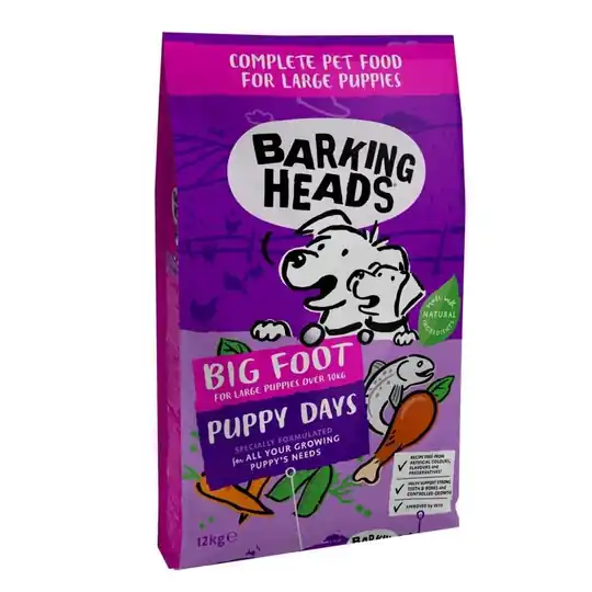 Barking Heads Large Breed Puppy Days (12 kg) Billig