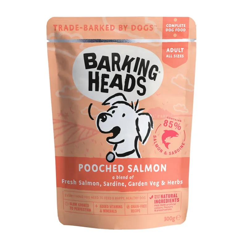 Köp online Barking Heads Pooched Salmon 300 g