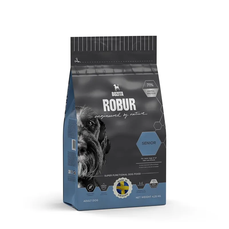 Beställ idag Bozita Robur Senior (4,25 kg)