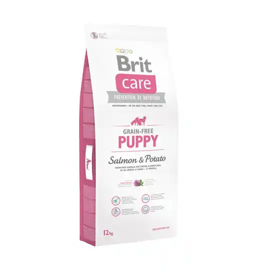 Begränsat antal Brit Care Grain-Free Puppy Salmon & Potato (12 kg)