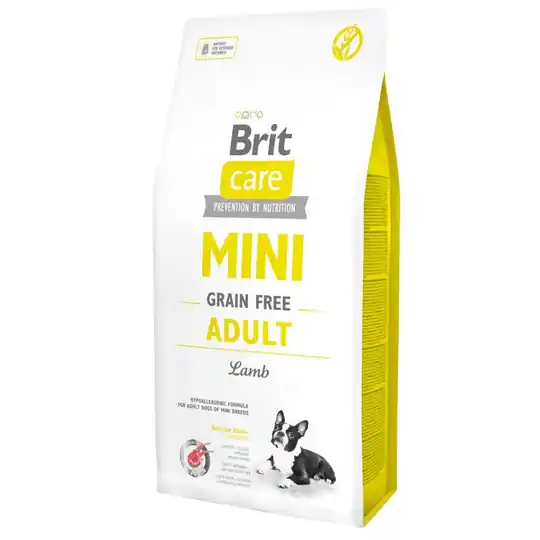 Begränsat erbjudande Brit Care Mini Grain Free Adult Lamb (7 kg)