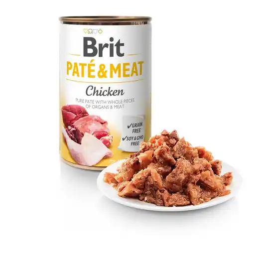 Snabb leverans Brit Care Pate & Kött Kyckling 400 g