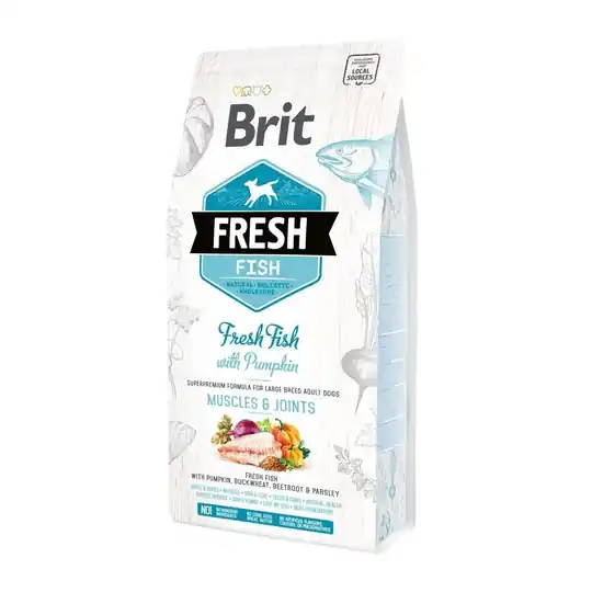Outlet Brit Fresh Fish with Pumpkin Adult Large (2,5 kg)
