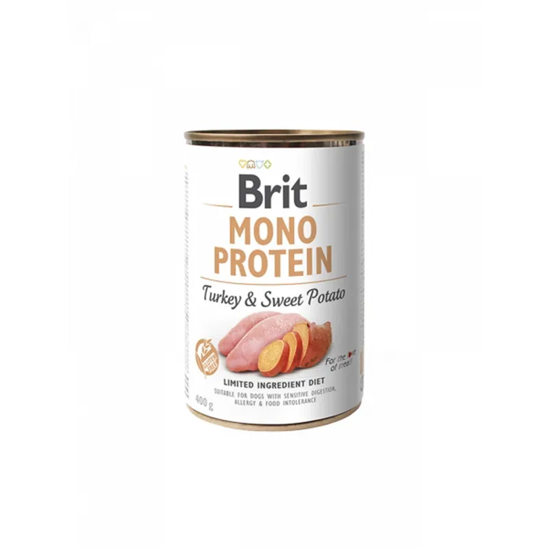 Lägg i varukorgen Brit Mono Protein Turkey & Sweet Potato 400 g