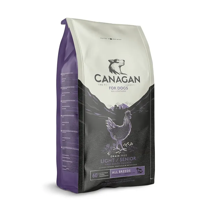 Canagan Light / Senior (2 kg) Begränsad tid