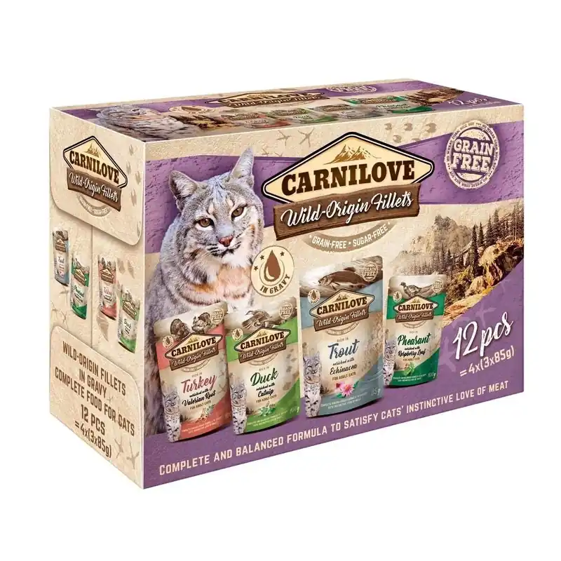 Carnilove Cat Adult Multipack 12x85 g Populärt val
