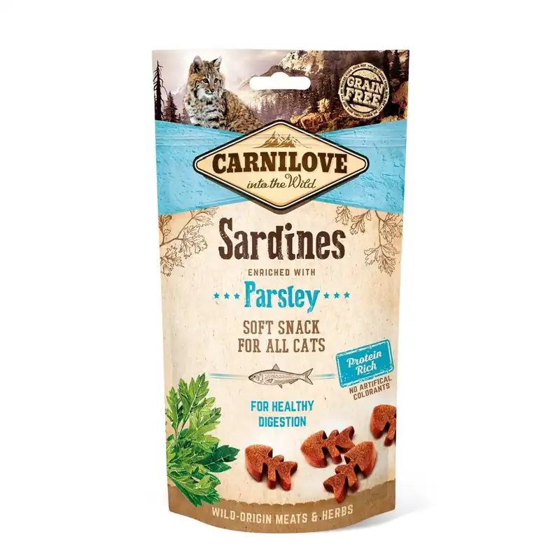 Carnilove Cat Snack sardiner 50 g Lågt pris