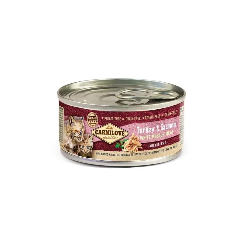 Snabb frakt Carnilove Kitten Turkey & Salmon 100 g