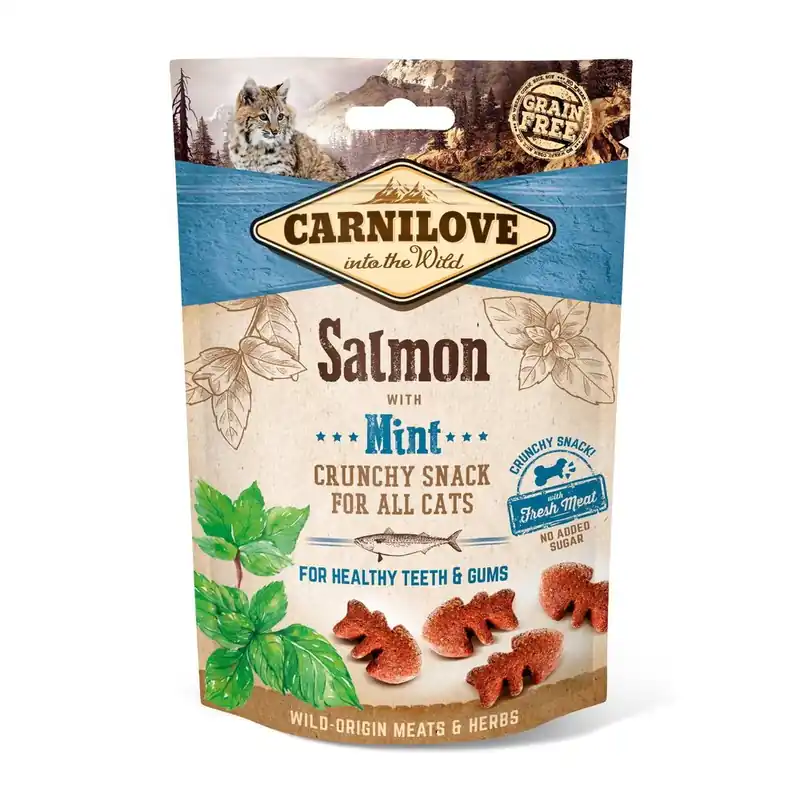 Bästa pris Carnilove Snack crunchy lax 50 g