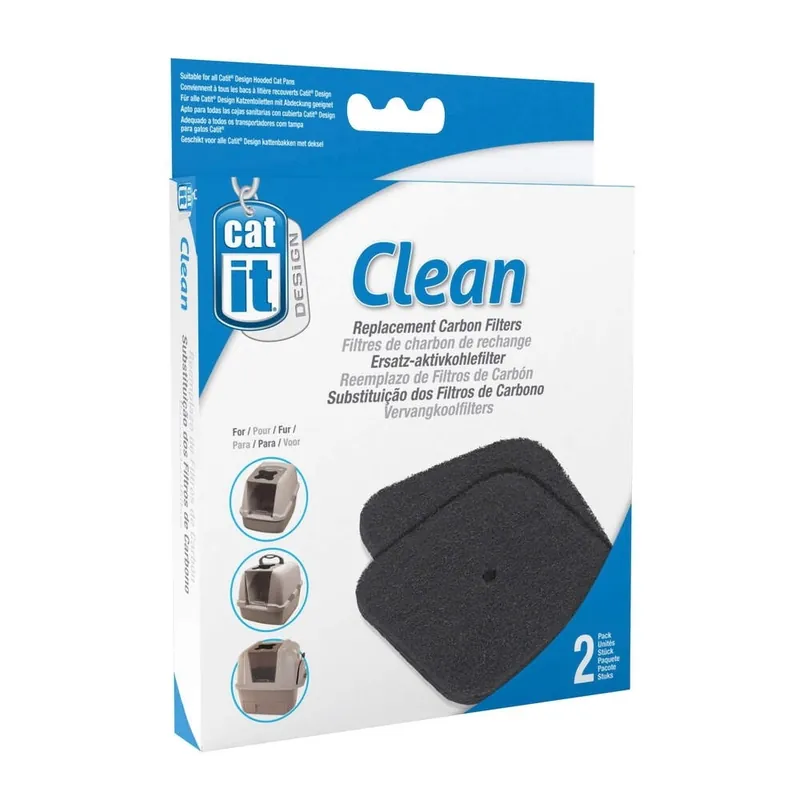 Catit Kolfilter till Kattlåda 2-pack Säker betalning