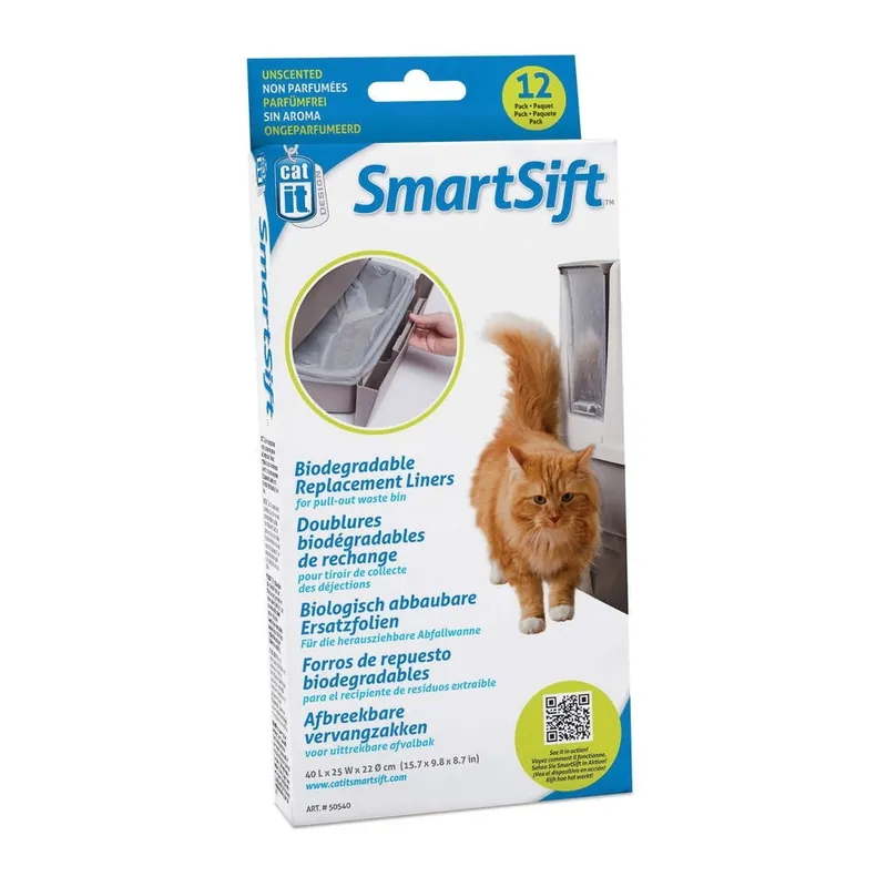 Catit Plastskydd för SmartSift Kattlåda 12-pack Extra rabatt