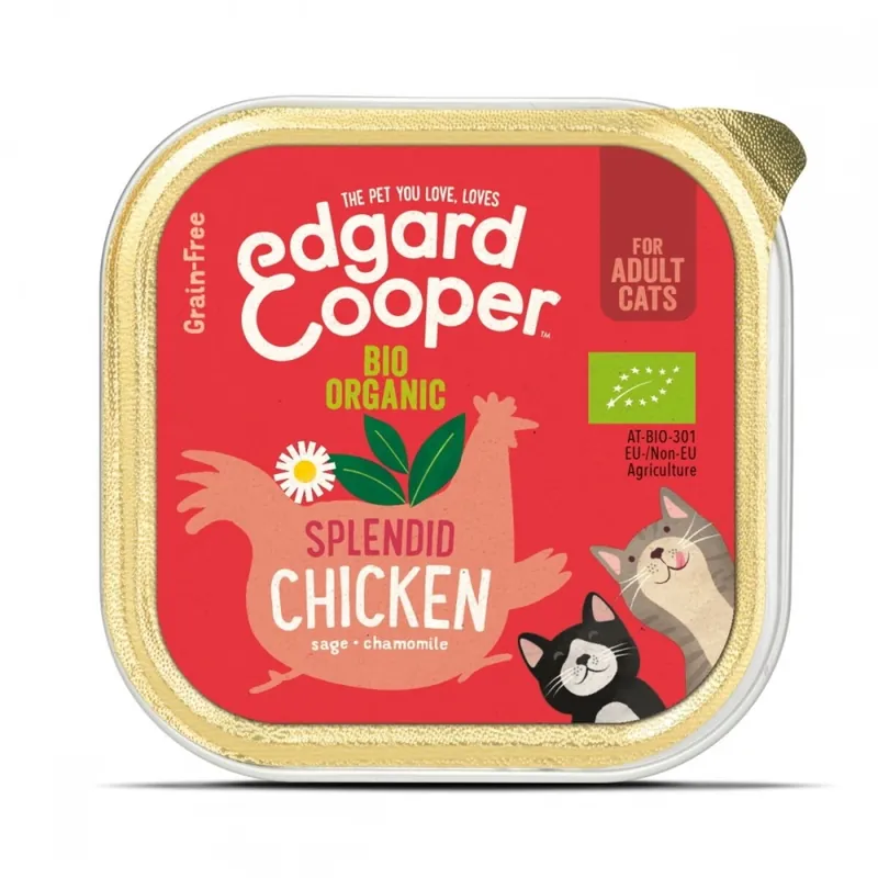 Erbjudande Edgard & Cooper Cat Organic Kyckling (85 g)