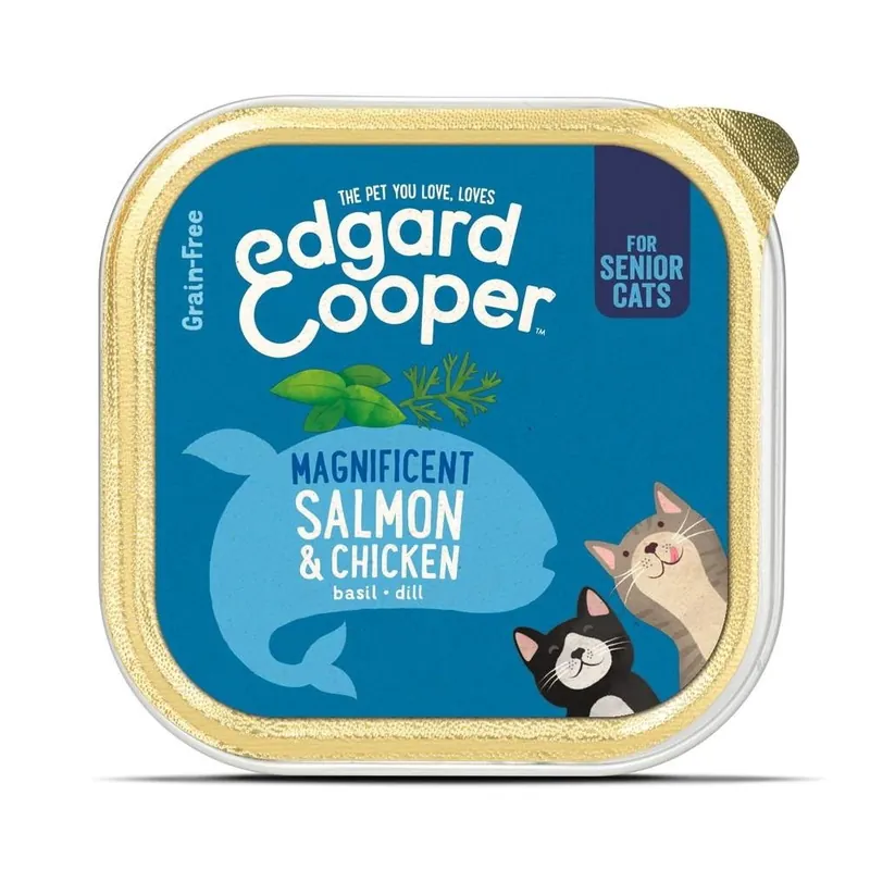 Billigare Edgard & Cooper Cat Senior 85 g