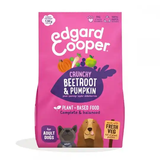 Säker betalning Edgard & Cooper Dog Adult Crunchy Beetroot & Pumpkin (1 kg)