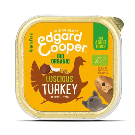 Edgard & Cooper Dog Ekologisk Kalkon 100 g Kampanj