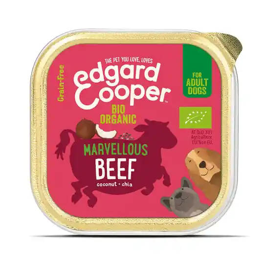 Edgard & Cooper Dog Ekologiskt Nötkött 100 g Populärt val