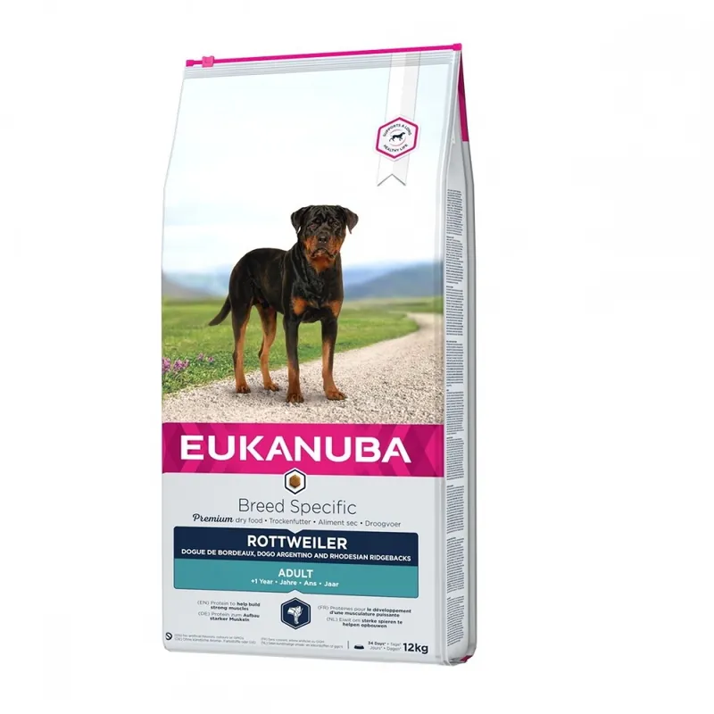 Kampanj Eukanuba Dog Breed Specific Rottweiler (12 kg)