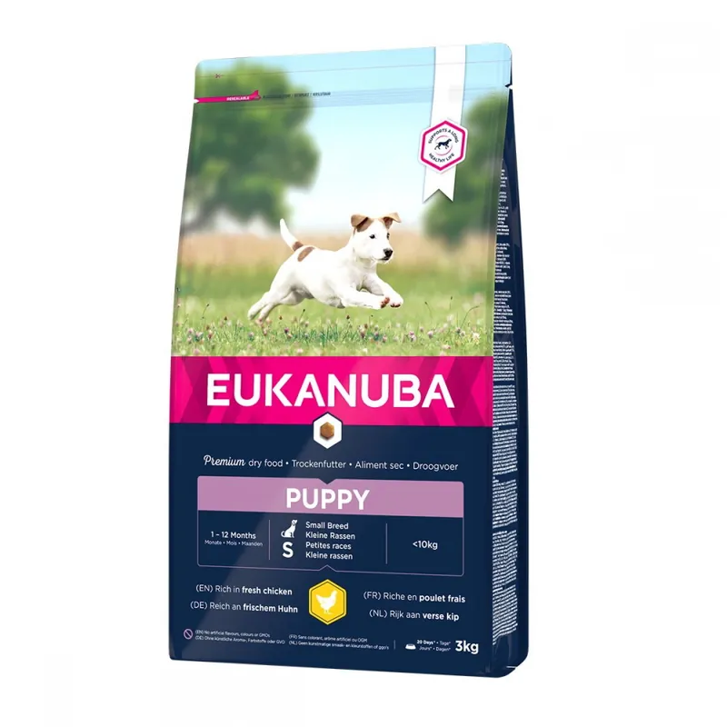 Populär Eukanuba Puppy Small Breed (3 kg)