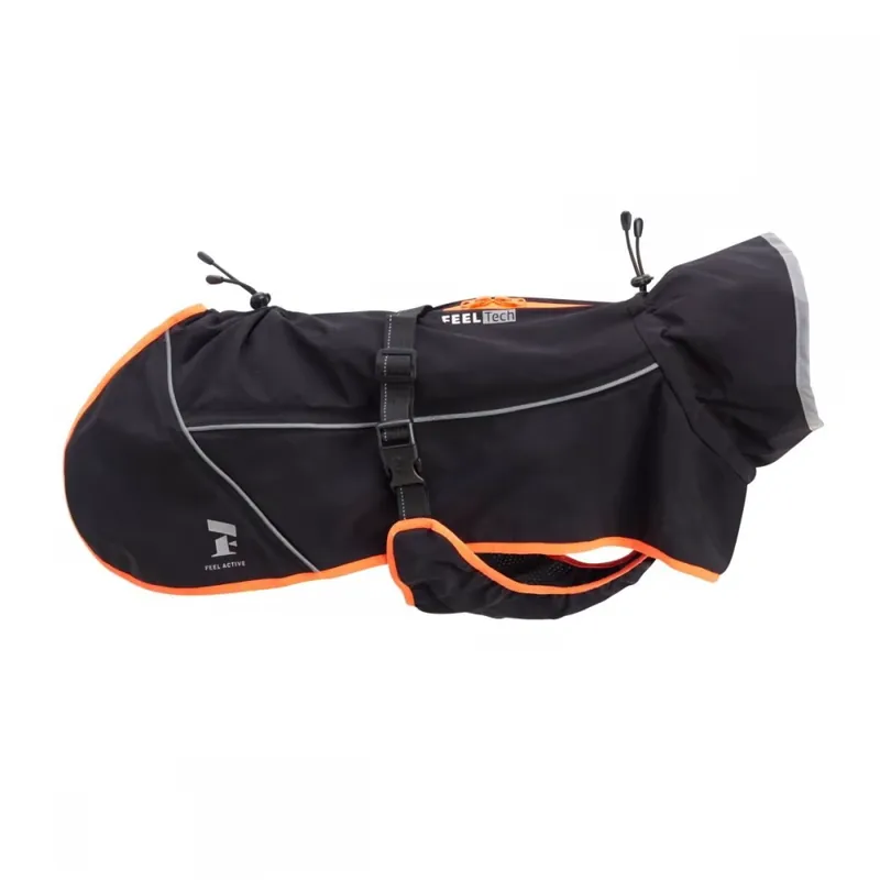 Feel Active Kiruna Regnjacka Svart (20 cm) Reapris