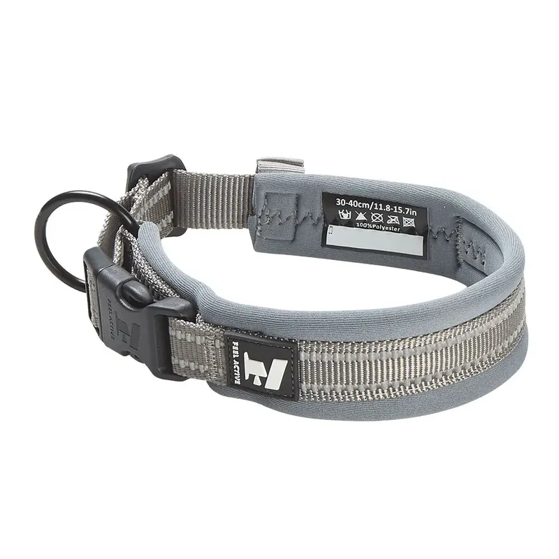 Begränsat erbjudande Feel Active Padded Halsband Grå (25-35 cm)