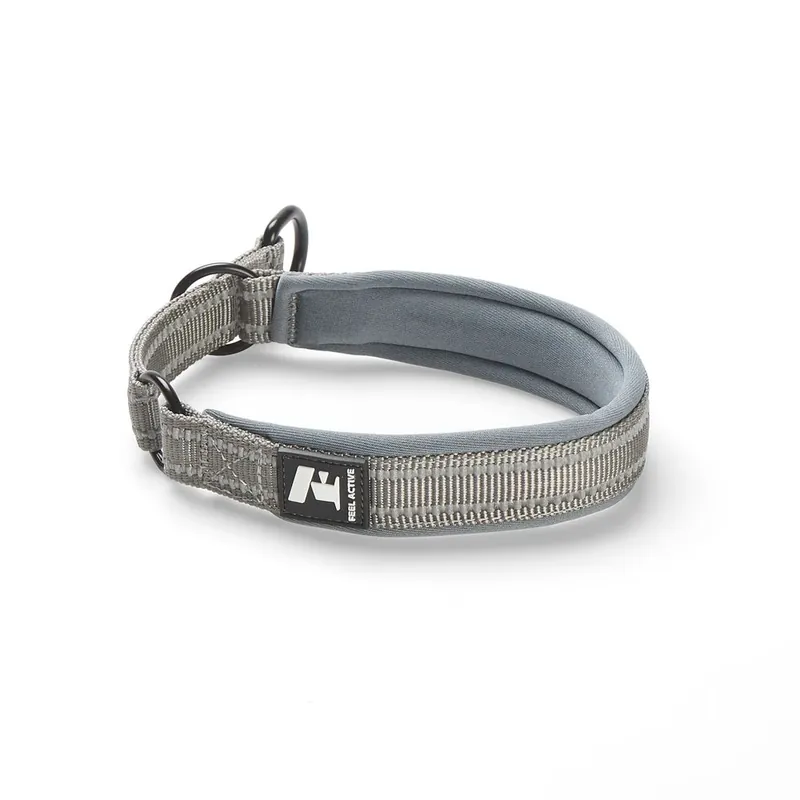 Expressleverans Feel Active Padded Limited Slip Halsband Grå (25-35 cm)