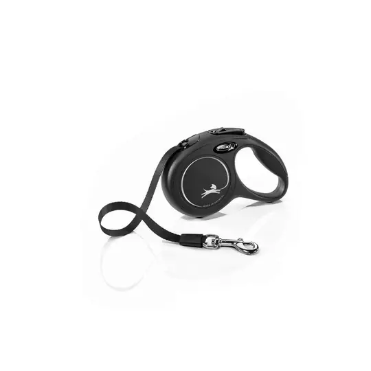 Beställ nu Flexi New Classic XS Tape 3m/12kg (Svart)