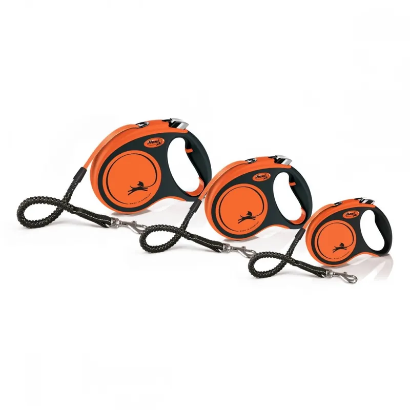 Flexi Xtreme 5 m Band Orange (S) Trygg betalning