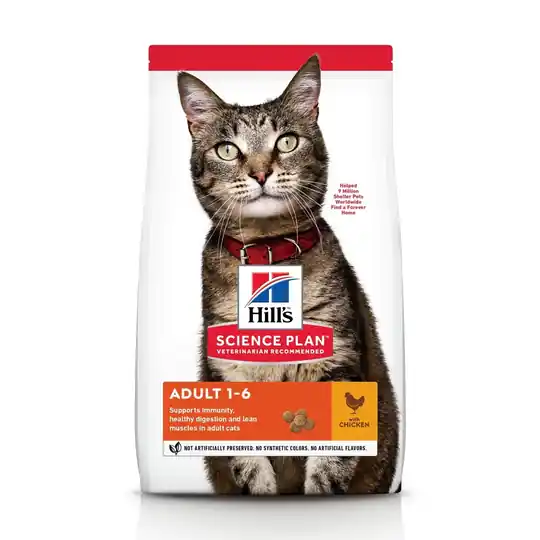 Billigare Hill‘s Science Plan Cat Adult Chicken (1,5 kg)