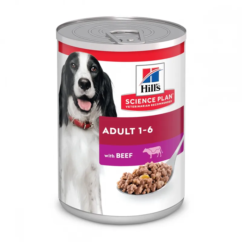 Populärt val Hill‘s Science Plan Dog Adult Beef 370 g