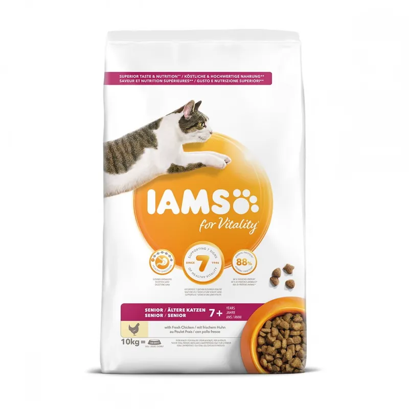 Erbjudandepris Iams Cat Senior (10 kg)