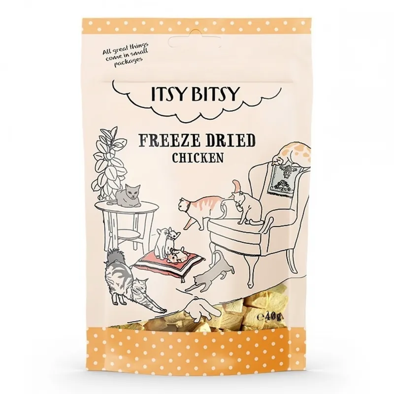 Fynd ItsyBitsy Frystorkat Kattgodis Kyckling (40 g)
