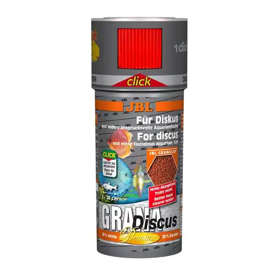 Beställ nu JBL GranaDiscus CLICK Fiskfoder 250 ml