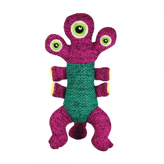KONG Woozles Alien Rosa Hundleksak Kundfavorit