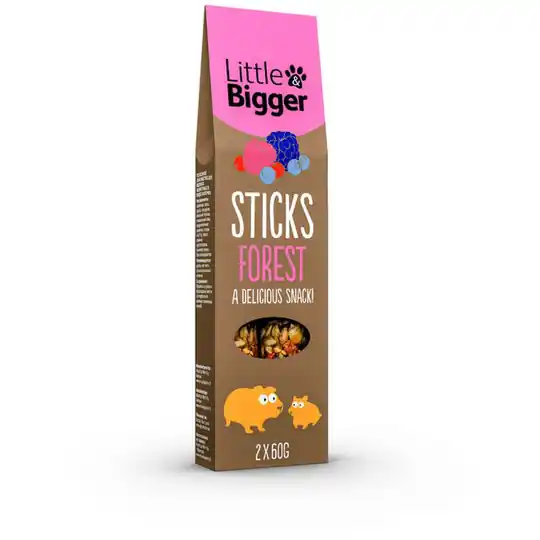 Begränsad tid Little & Bigger Fröstänger Smådjur Skogsbär