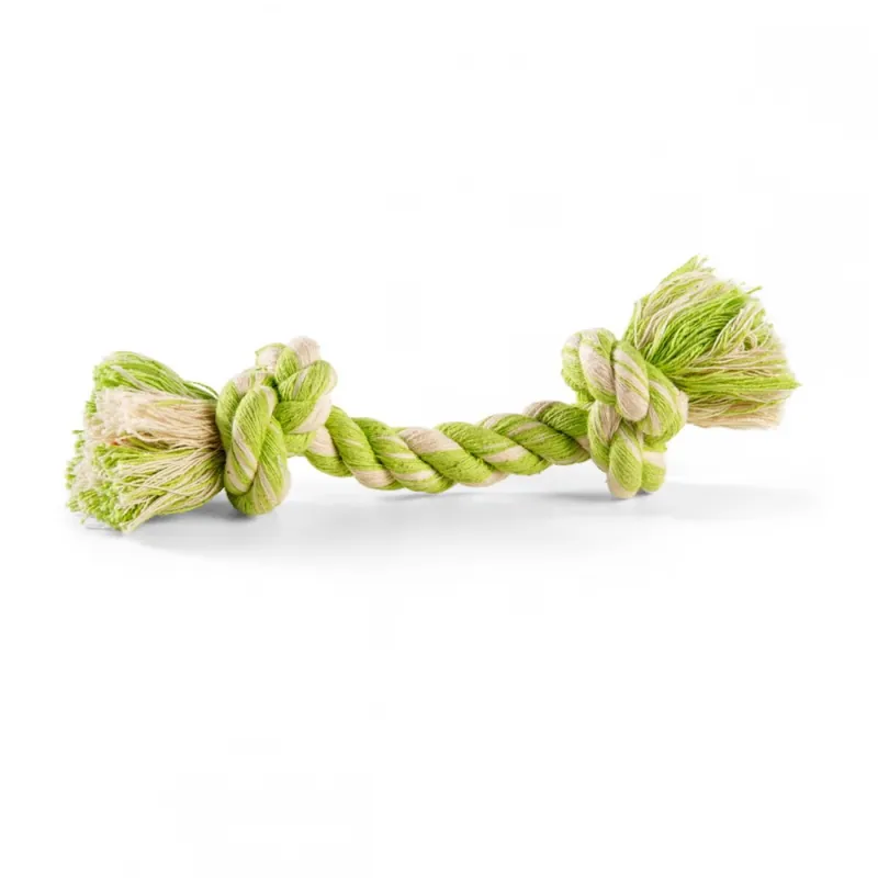 Little&Bigger Organic Cotton Repleksak Limegrön 20 cm Kampanj