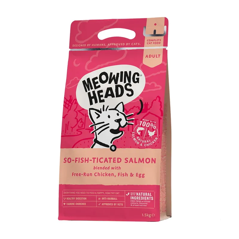 I lager Meowing Heads So-fish-ticated Salmon (1,5 kg)