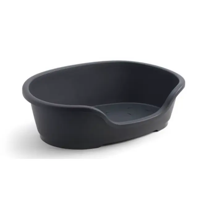 Erbjudandepris Moderna Plastsäng Oval Svart (XS)