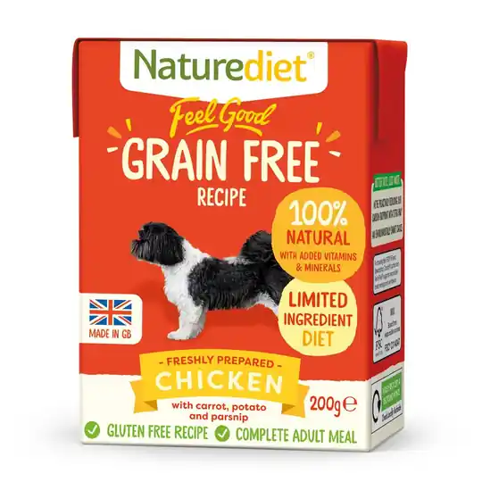 I lager Naturediet Grain Free Kyckling (200 g)