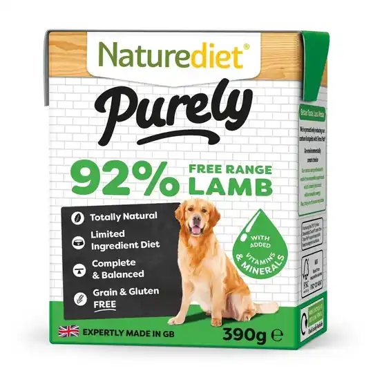 Populärt val Naturediet Purely Lamm