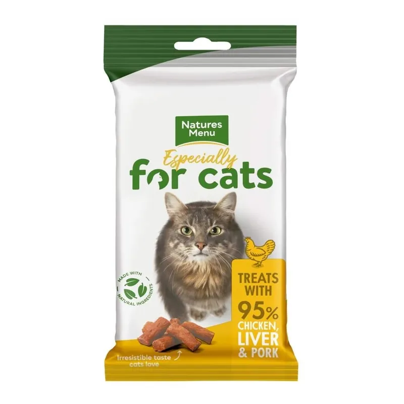 Kampanj NaturesMenu Cat Treats Chicken & Liver 60 g