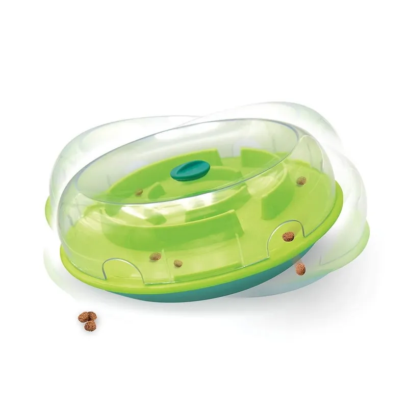 Kundfavorit Nina Ottosson Dog Wobble Skål Lime