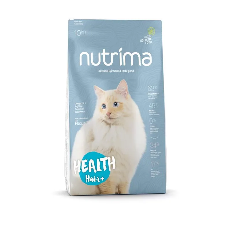 Billigare Nutrima Cat Health Hair+ (10 kg)