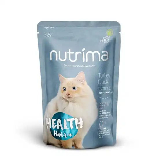 Billigare Nutrima Health Hair+ Kalkon, Anka & Räka