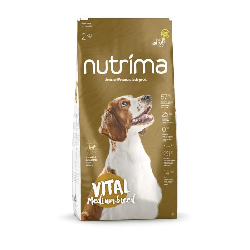 Erbjudande Nutrima Vital Medium Breed (2 kg)